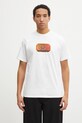 Carhartt WIP t-shirt bawełniany SS Sardinas T-Shirt nadruk biały I036005.02XX