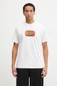 Carhartt WIP t-shirt bawełniany SS Sardinas T-Shirt nadruk biały I036005.02XX