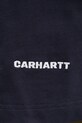Carhartt WIP t-shirt in cotone SS Link Script T-Shirt blu navy I031373.00BXX