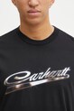 Carhartt WIP t-shirt bawełniany SS Vroooom T-Shirt czarny I036014.89XX