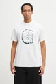 Carhartt WIP t-shirt bawełniany SS Shattered T-Shirt nadruk biały I036016.02XX