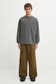 Carhartt WIP longsleeve bawełniany LS Torion Pocket T-Shirt szary I035958.89B7