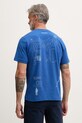 Odzież Mammut T-shirt męski bawełniany 1017.07600 fioletowy