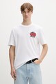 Ρούχα AllSaints t-shirt basic ανδρικό βαμβακερό MUTUAL M113PE μπεζ