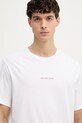 Michael Kors t-shirt męski bawełniany biały CR652VEFV4