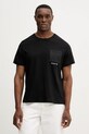 Michael Kors t-shirt bawełniany bawełna czarny CR652T1FV4