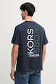 Michael Kors t-shirt męski bawełniany granatowy CR652YHFV4