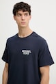 Michael Kors t-shirt męski bawełniany granatowy CR652YHFV4