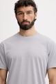 On t-shirt treningowy męski szary 1MF11781291