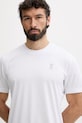 On t-shirt treningowy męski biały 1MG10280069
