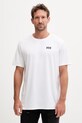 Helly Hansen t-shirt treningowy męski biały 34580