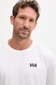 Helly Hansen t-shirt treningowy męski biały 34580
