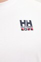 Helly Hansen t-shirt męski bawełniany SHORELINE biały 54601.002
