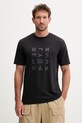 Helly Hansen t-shirt męski SKOG RECYCLED GRAPHIC czarny 63082.991