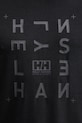Helly Hansen t-shirt męski SKOG RECYCLED GRAPHIC 63082.991 czarny