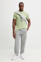 Lacoste t-shirt TH0003 zielony SS26