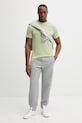 Lacoste t-shirt TH0003 zielony SS26