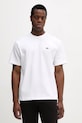 Lacoste t-shirt bawełniany bawełna biały TH0876