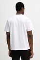 Odzież Lacoste t-shirt bawełniany TH0876 biały
