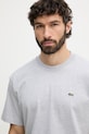Lacoste kratka majica moška bombažna siva TH0876