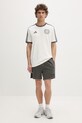 adidas T-shirt ανδρικό βαμβακερό x Mercedes KE8275 μπεζ SS26