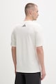 Odzież Adidas t-shirt męski bawełniany x Mercedes KE8289 beżowy