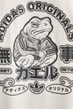 adidas Originals t-shirt bawełniany KW8002 beżowy