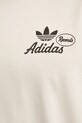 adidas Originals t-shirt bawełniany KW7990 beżowy