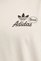 adidas Originals t-shirt bawełniany KW7990 beżowy