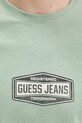 Guess Jeans t-shirt bawełniany M6RI41.K8FQ4 zielony