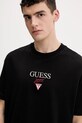 Guess Jeans t-shirt bawełniany czarny M6RI45.K8HM0