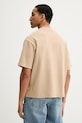 Odzież Guess Jeans t-shirt bawełniany M6RP14.KD461 beżowy