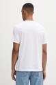 Ρούχα Calvin Klein T-shirt Ανδρικό βαμβακερό LV04LC255G λευκό