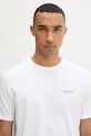 Calvin Klein T-shirt Ανδρικό βαμβακερό λευκό LV04LC255G