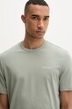 Calvin Klein T-shirt Ανδρικό βαμβακερό πράσινο LV04LC255G
