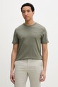 Calvin Klein tričko pánske bavlnené zelená LV04LC255G