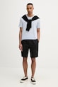 Calvin Klein tričko pánske bavlnené LV04LF223G fialová SS26