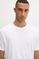 Calvin Klein t-shirt ανδρικός βαμβακερός λευκό LV04LF243G