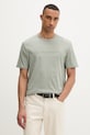 Calvin Klein t-shirt ανδρικό βαμβακερό πράσινο LV04LF809G