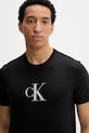 Calvin Klein T-shirt ανδρικό βαμβακερό μαύρο LV04RF853G