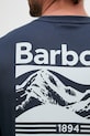 Barbour t-shirt basic męski bawełniany Camber MTS1395 granatowy