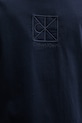 Calvin Klein T-shirt męski bawełniany LV14RF817G granatowy