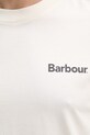 Barbour t-shirt bawełniany MTS1566 beżowy