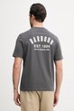 Odzież Barbour t-shirt bawełniany MTS1566 szary