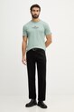 Alpha Industries t-shirt bawełniany Return To Base 266506 zielony SS26