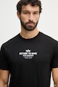 Alpha Industries t-shirt bawełniany Return To Base czarny 266506