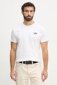 Odzież Alpha Industries t-shirt bawełniany Camo Print 266523 biały
