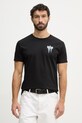 Odzież Alpha Industries t-shirt bawełniany Spray Print 266526 czarny