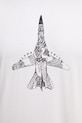 Alpha Industries t-shirt bawełniany Air Force Sketch 266548 biały