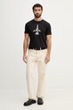 Alpha Industries t-shirt bawełniany Air Force Sketch 266548 czarny SS26